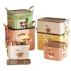 Colorful cartoon storage box, children's desktop organizing box, multi-functional storage box, stackable Item Picture
